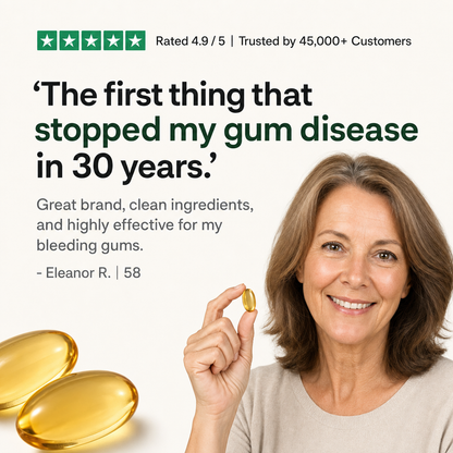 ORGATICS OREGANO & BLACK SEED OIL - ELIMINATES GUM DISEASE