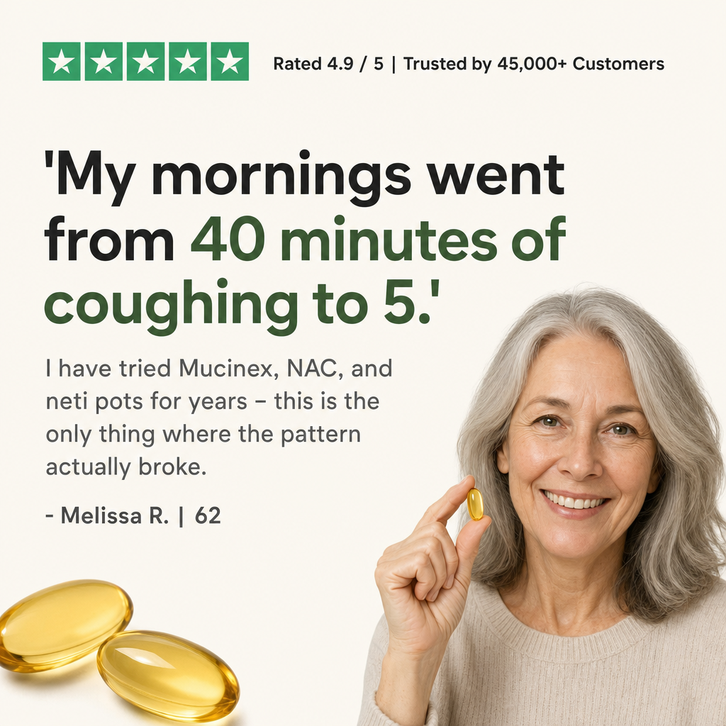 ORGATICS OREGANO & BLACK SEED OIL — CLEARS CHRONIC MUCUS BUILDUP