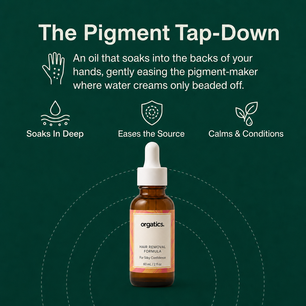 ORGATICS CYPERUS ROTUNDUS OIL - FOR AGE SPOTS ON HANDS SUPPORT