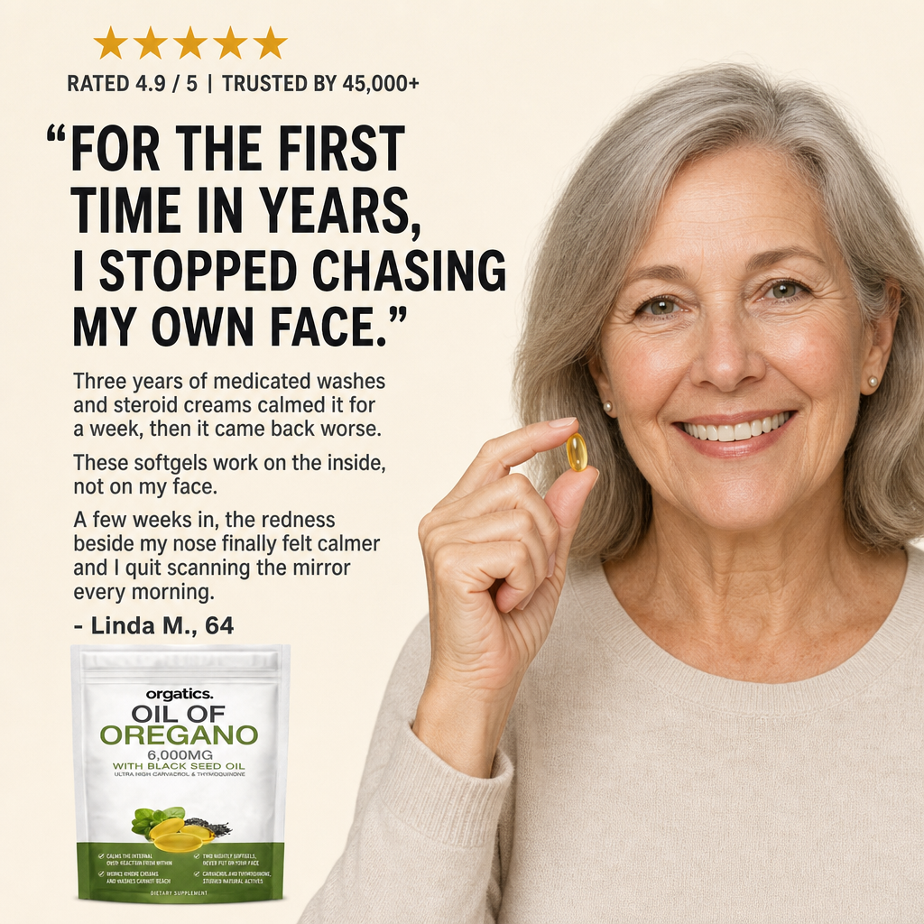 ORGATICS OREGANO & BLACK SEED OIL - FOR SEBORRHEIC SKIN SUPPORT