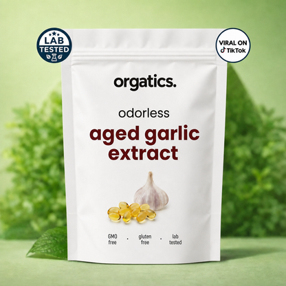 ORGATICS AGED GARLIC EXTRACT - FOR EDEMA SUPPORT