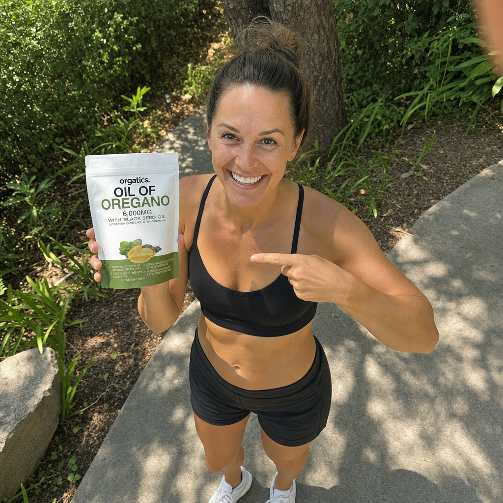 ORGATICS OREGANO & BLACK SEED OIL — CLEARS PSORIASIS FROM THE INSIDE OUT