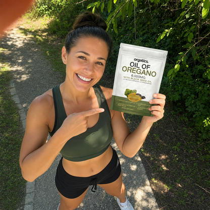 ORGATICS OREGANO & BLACK SEED OIL — CLEARS CHRONIC MUCUS BUILDUP