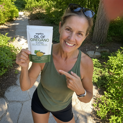 ORGATICS OREGANO & BLACK SEED OIL - CALMS ECZEMA FROM THE INSIDE OUT