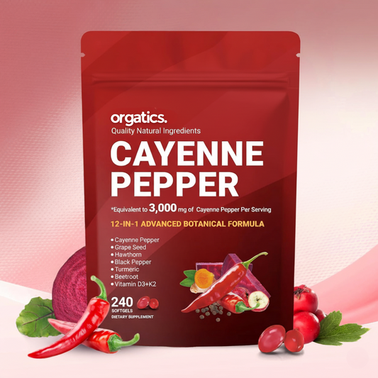 Orgatics - Cayenne Pepper Softgels