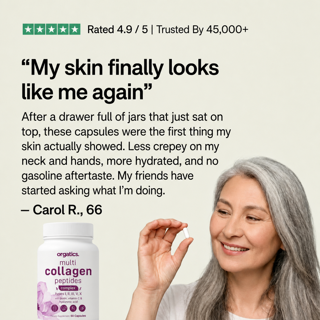 ORGATICS MULTI COLLAGEN COMPLEX - FOR SKIN AGING SUPPORT