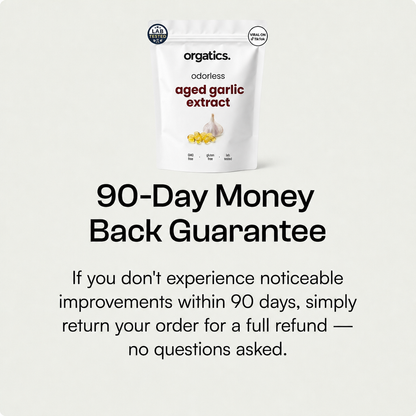ORGATICS AGED GARLIC EXTRACT - FOR HEMORRHOIDS SUPPORT