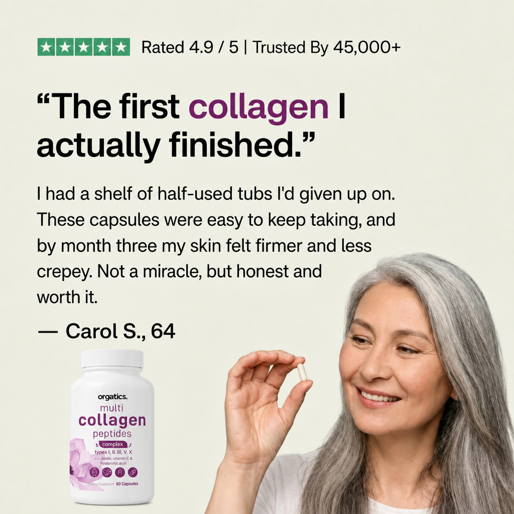 ORGATICS MULTI COLLAGEN COMPLEX - FOR CELLULITE SUPPORT