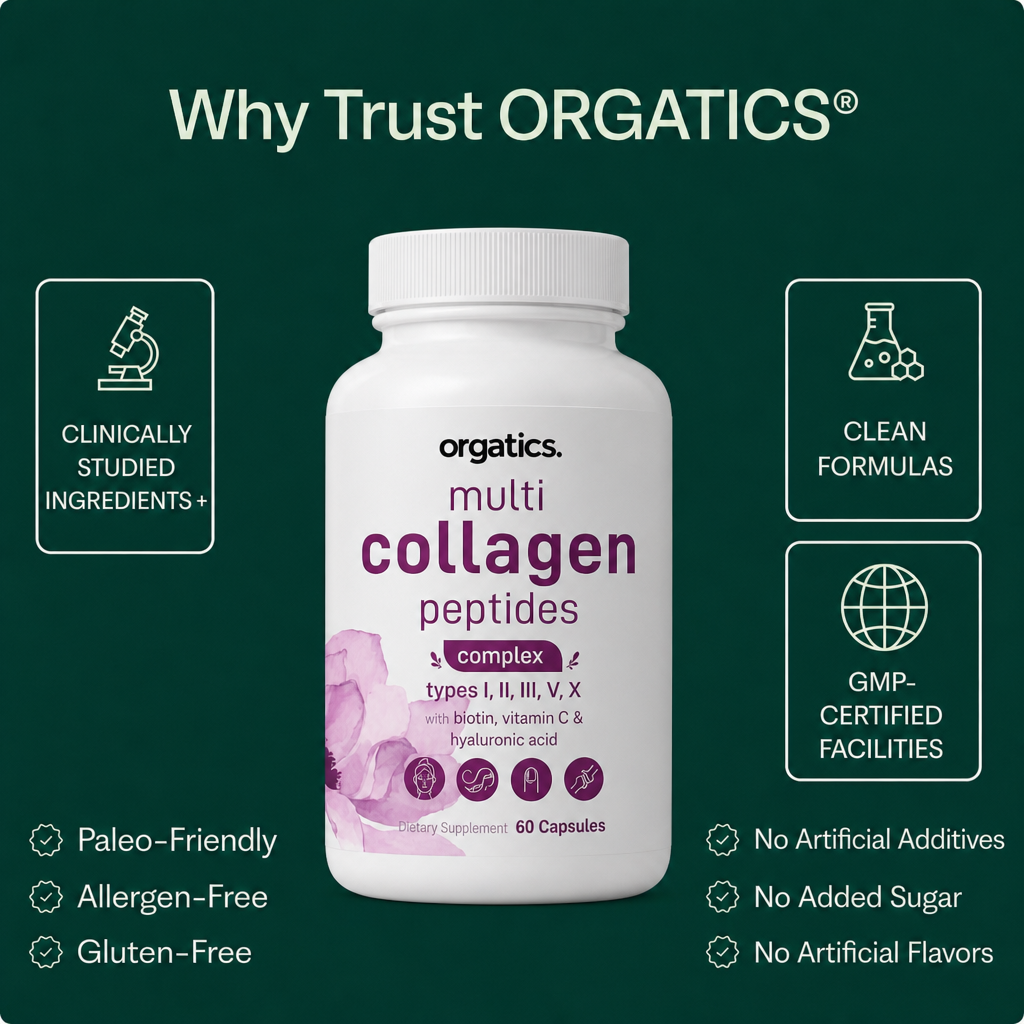 ORGATICS MULTI COLLAGEN COMPLEX - FOR CELLULITE SUPPORT