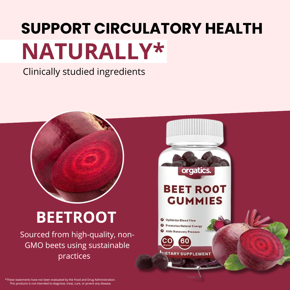 Orgatics - Premium Beetroot Gummies