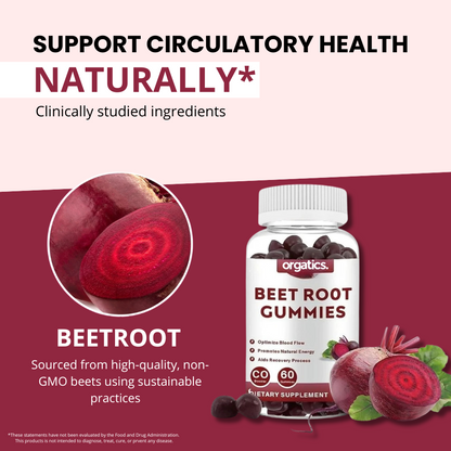 Orgatics - Premium Beetroot Gummies