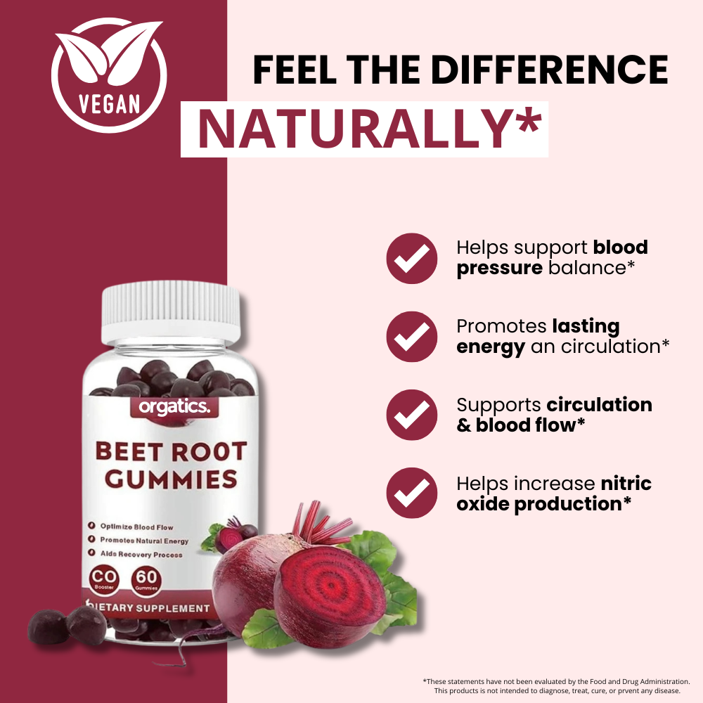 Orgatics - Premium Beetroot Gummies