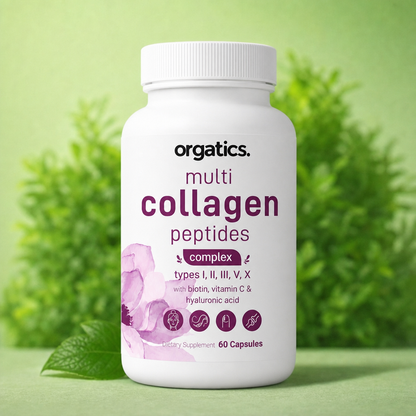 ORGATICS MULTI COLLAGEN COMPLEX - FOR CREPEY SKIN SUPPORT