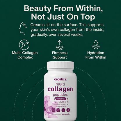 ORGATICS MULTI COLLAGEN COMPLEX - FOR SKIN AGING SUPPORT