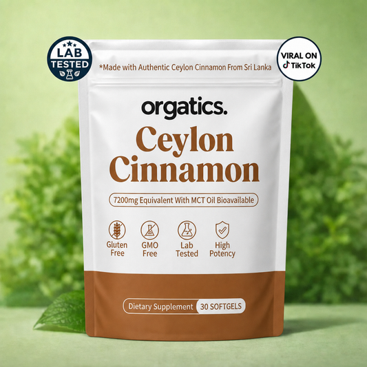 ORGATICS CEYLON CINNAMON - FOR RED RASH UNDER BREASTS SUPPORT