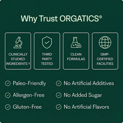 ORGATICS OREGANO & BLACK SEED OIL - FOR HAND WARTS & IMMUNE SUPPORT
