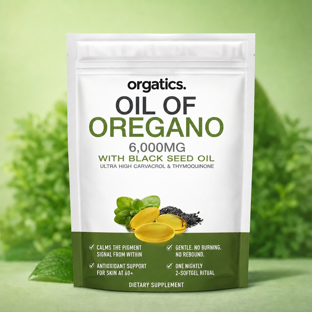 ORGATICS OREGANO & BLACK SEED OIL - FOR HYPERPIGMENTATION & UNEVEN SKIN TONE