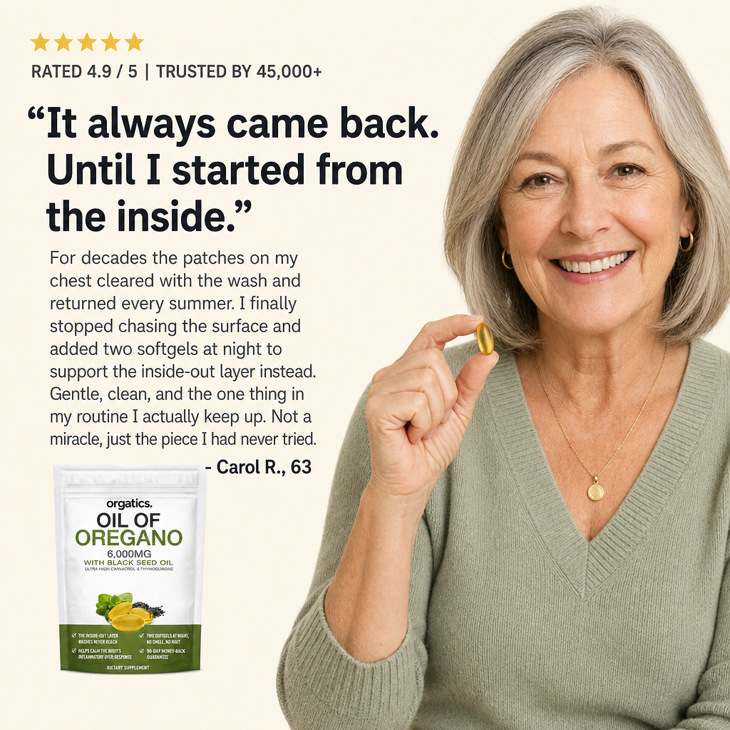 ORGATICS OREGANO & BLACK SEED OIL - FOR TINEA VERSICOLOR & INSIDE-OUT SKIN SUPPORT