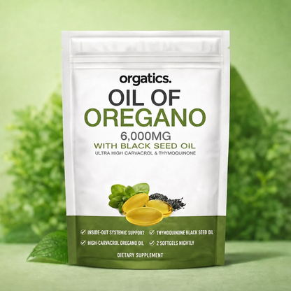 ORGATICS OREGANO & BLACK SEED OIL - FOR BLEPHARITIS & EYELID COMFORT