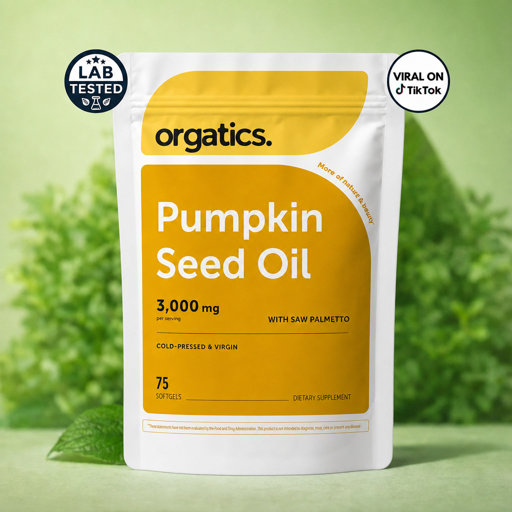 ORGATICS PUMPKIN SEED OIL COMPLEX - FOR BRITTLE, SPLITTING NAILS SUPPORT
