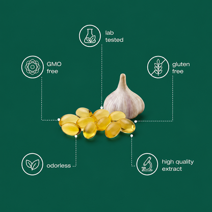 ORGATICS AGED GARLIC EXTRACT - FOR HEMORRHOIDS SUPPORT